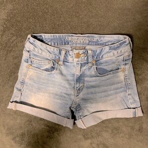 American Eagle super super stretch shorts